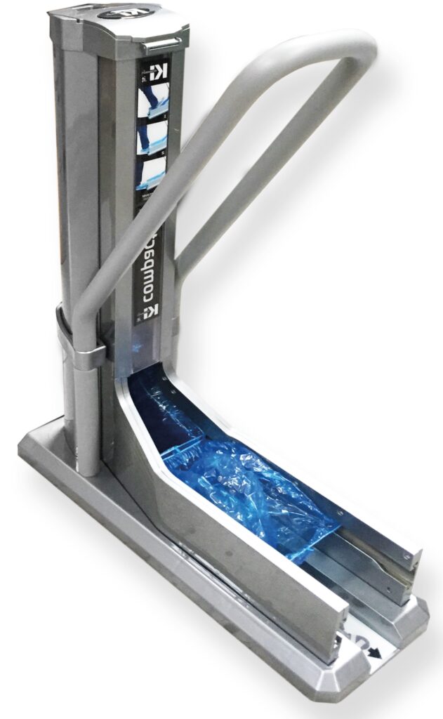 Dispensador de Cubrecalzado – HMCOMPACT PLUS+ KIT (máquina+pinza+50calzas)