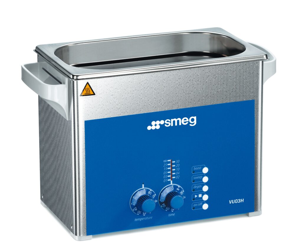 lavadora ultrasónica SMEG: 30 litros