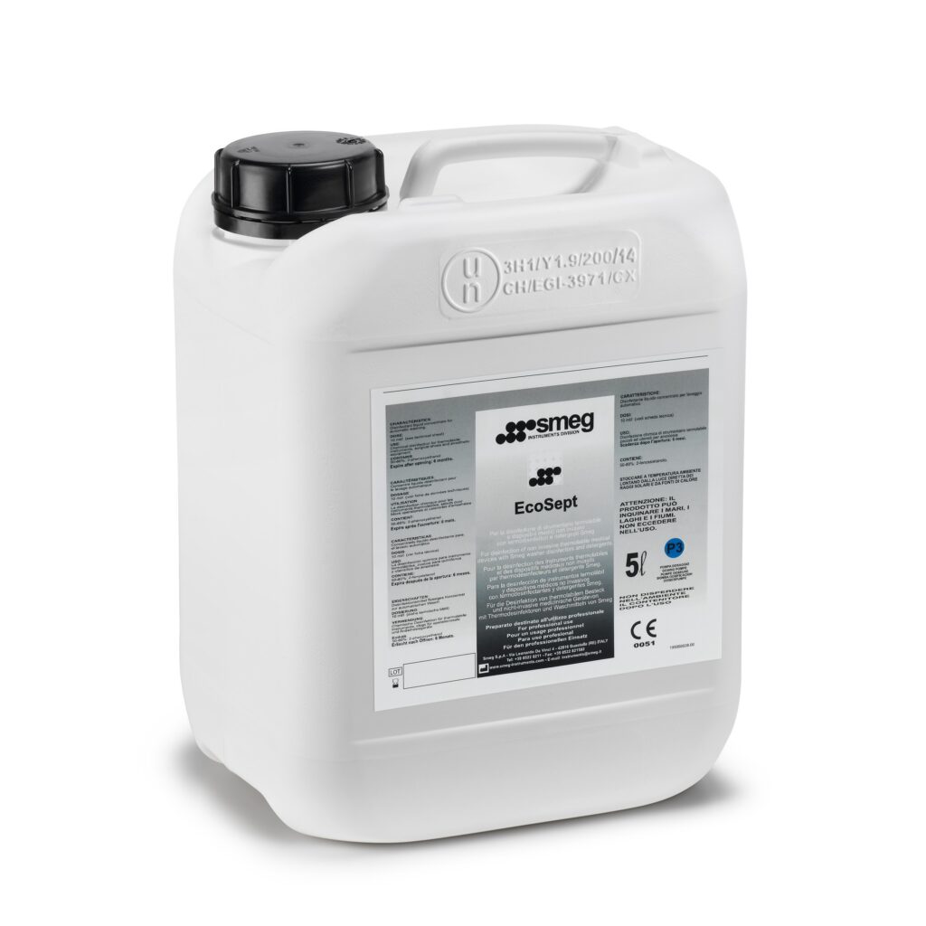 Desinfectante líquido alcalino ECOSEPT de SMEG