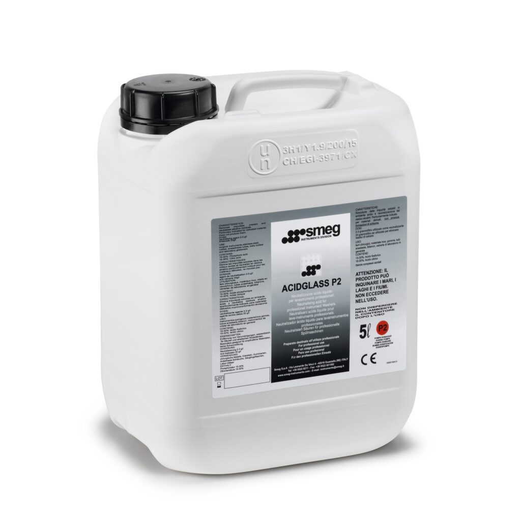 Neutralizante líquido acido ACIDGLASS P2 de SMEG