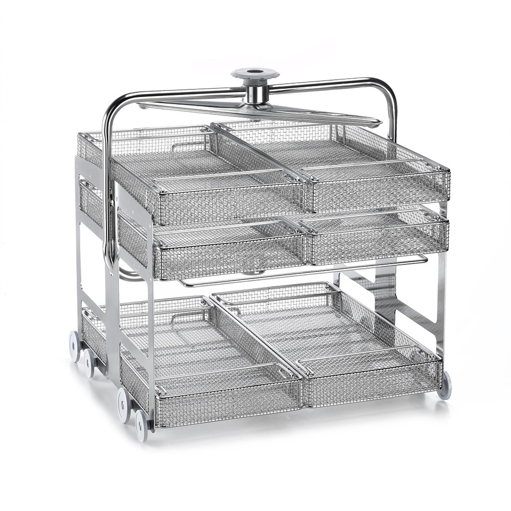 Carro a 3 Niveles de Lavado