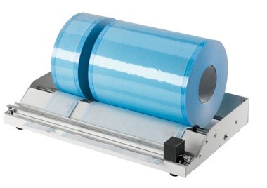 SOPORTE DE ROLLOS CON CORTADOR DE MESA EUROMATIC PLUS