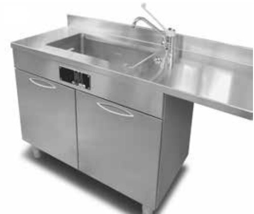 ESTACIÓN DE LAVADO AGMA POR ULTRASONIDO AxLxH 900-700-910 (MM)