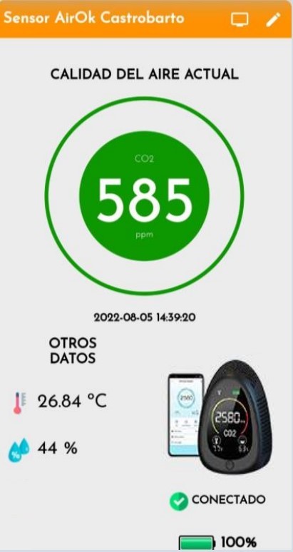 MONITOR DE CO2, TEMP. Y HUMEDAD CON WI-FI, APP Y BATERIA + LICENCIA 1 AÑO SANIKI-KONNECT MONITOR DE CO2, TEMP. Y HUMEDAD CON WI-FI, APP Y BATERIA + LICENCIA 1 AÑO SANIKI-KONNECT
