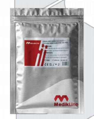 INDICADORES DE ESTERILIZACION POR ÓXIDO DE ETILENO PARA CLASE 5 X 500 TIRAS