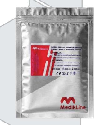 INDICADORES DE ESTERILIZACION POR PLASMA DE PERÓXIDO DE HIDROGENO X 500 TIRAS