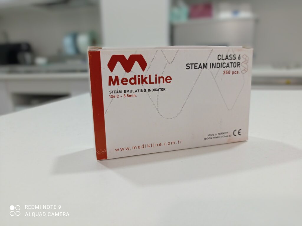 INDICADORES AUTOCLAVE DE VAPOR CLASE 4 X 250 TIRAS