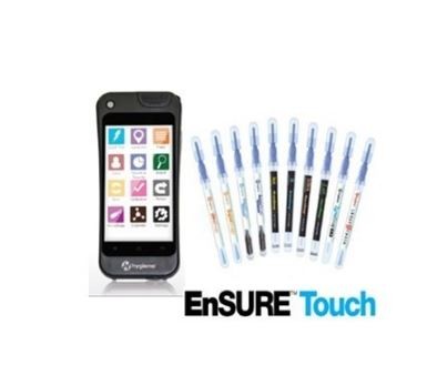 SISTEMA DE VALIDACIÓN HYGIENA MEDIANTE ATPSYSTEM ENSURE TOUCH + Aquasnap (100) (Pack inicial)